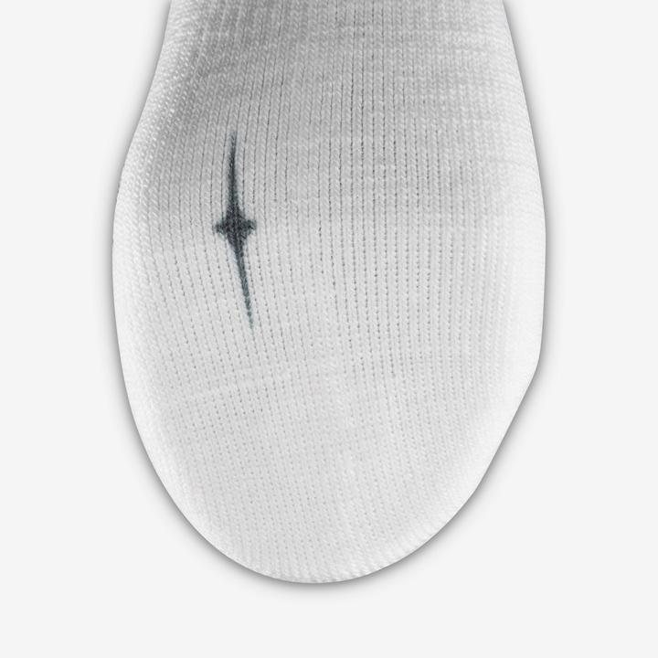 Actual product image Wedze Ski and snowboard socks for children - 100 black (27, 30)