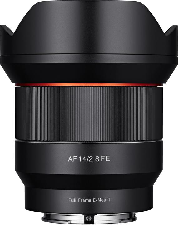 Produktbild Samyang AF 14mm F2.8, Sony E-Mount (Sony E, APS-C / DX, Vollformat)