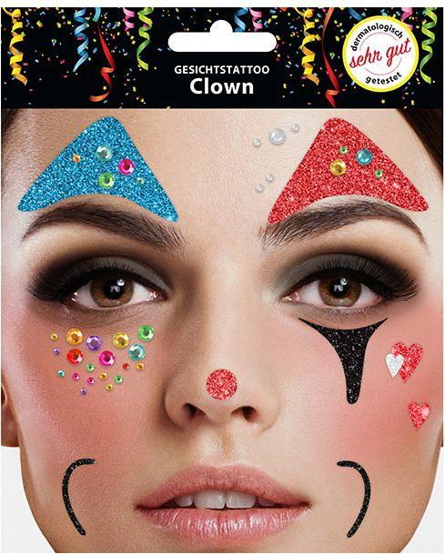 Image du produit Sombo Tatouage du visage clown