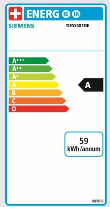 Label énergétique Siemens EQ.9 Plus Connect S500