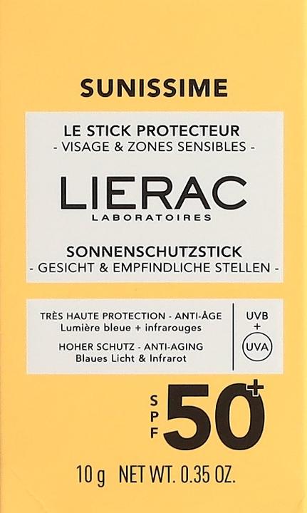 Actual product image Lierac Sunissime (Suntan cream, SPF 50, 10 ml, 28 g)
