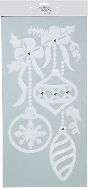Produktbild Inge’s Glas Christmas Decor Fensterfolie Weihnachtskugeln 49 cm (0.5 x 23.5 x 55.5 cm)