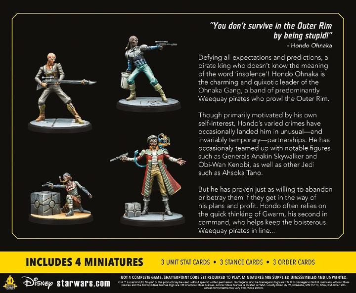 Actual product image Atomic Mass Games AMGD1025 - Star Wars: Shatterpoint - Thats Good Business Squad Pack (Squad Pack A Good