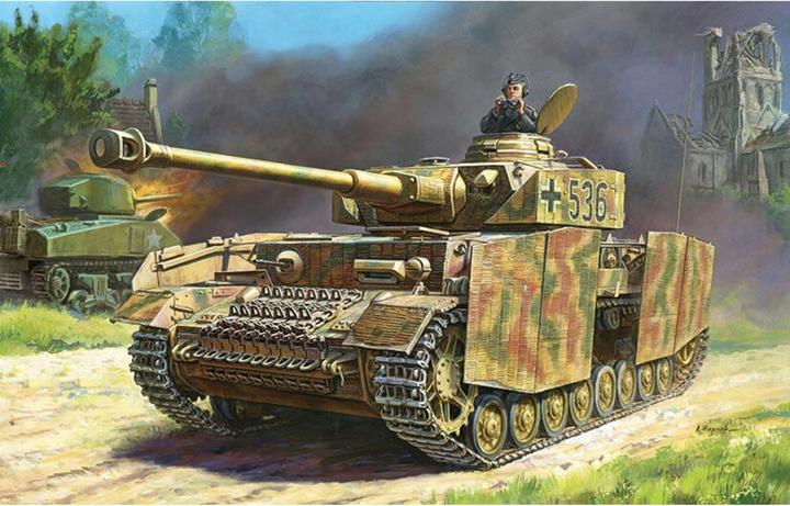 Image du produit 1:100 Panzer IV Ausf.H German tank WWII