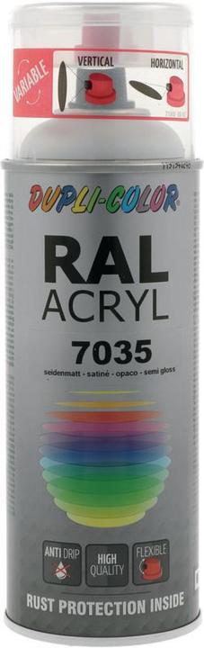 Produktbild Dupli-Color Acryllack seidenmatt RAL 7035 lichtgrau (Lichtgrau, 0.40 l)