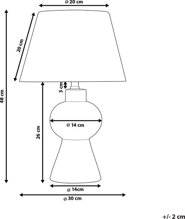 Actual product image Beliani Fabilos (E27)