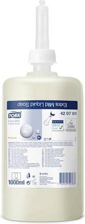 Actual product image Tork Liquid soap unscented extra mild (Liquid soap, 1000 ml)
