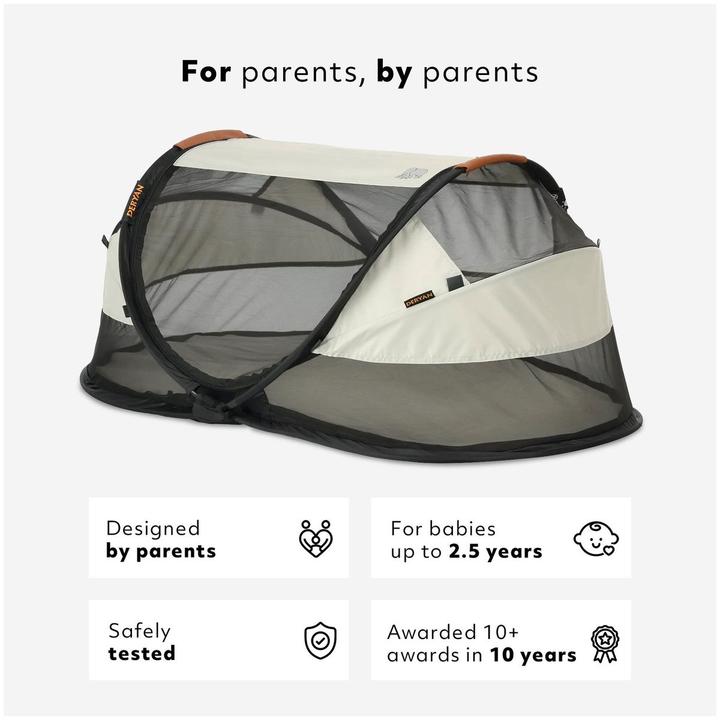Actual product image Deryan Reisebett und Spielzelt Baby Luxe
