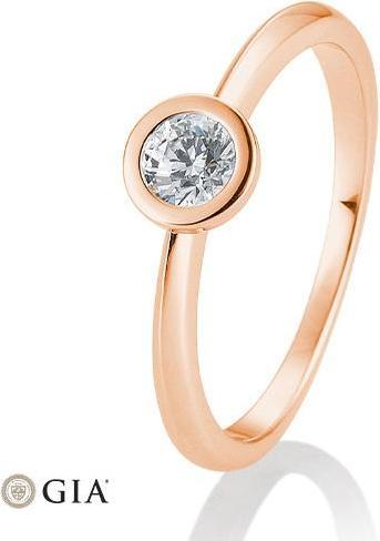 Breuning Ring Zarge 0,05-0,30 ct. (48, 750/18 K Gold)