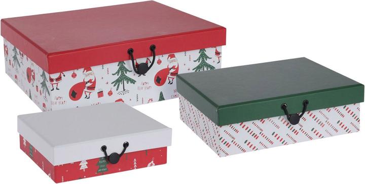Produktbild No Name Geschenkbox-Set Weihnachten, 3er-Set (Geschenkbox, 3 x)