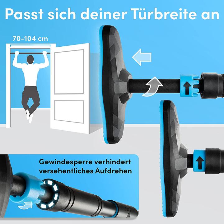 Produktbild Horizon Sports Klimmzugstange, Blau