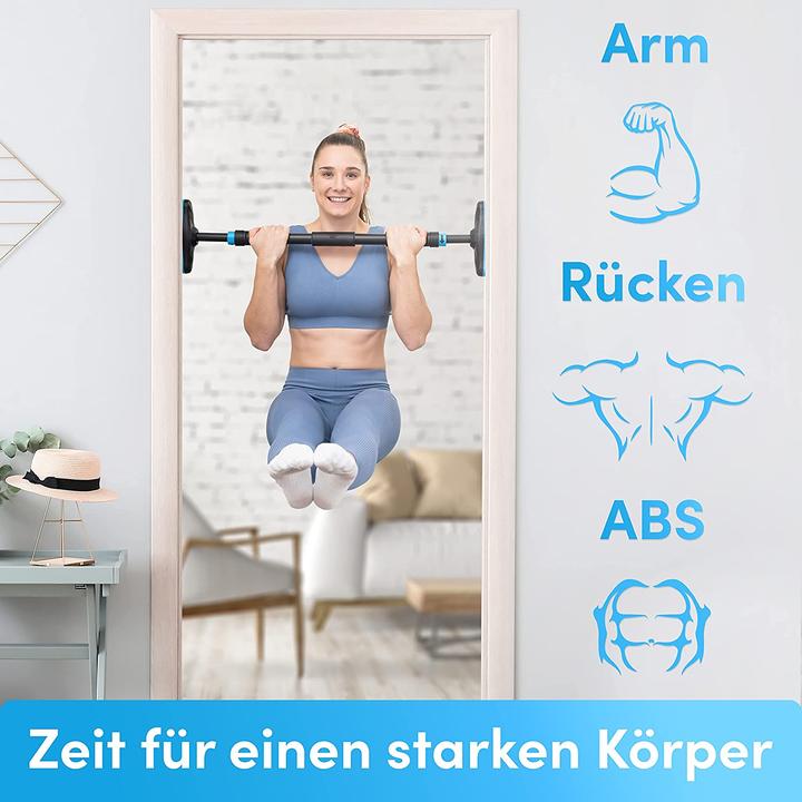 Produktbild Horizon Sports Klimmzugstange, Blau