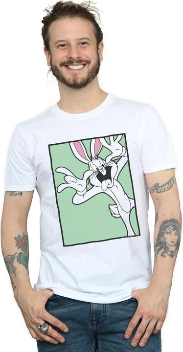 Immagine prodotto Looney Tunes Bugs Bunny Funny Face Maglietta Uomo (4XL)