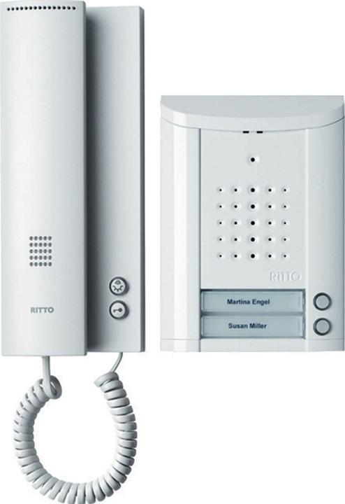 Actual product image Schneider Electric 2 Family Door Intercom Set white (Cable)
