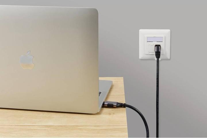 Actual product image Renkforce USB, network adapter cable (1x USB-C® plug - 1x RJ45 plug) 3.00 (USB-C, RJ45, RJ45 (1x))