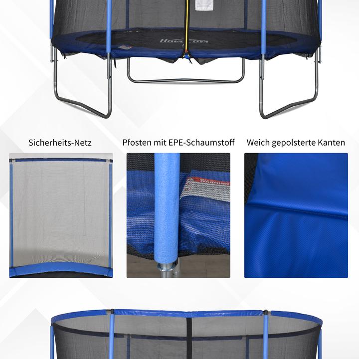Image du produit Homcom Trampoline avec filet de sécurité (305 cm)