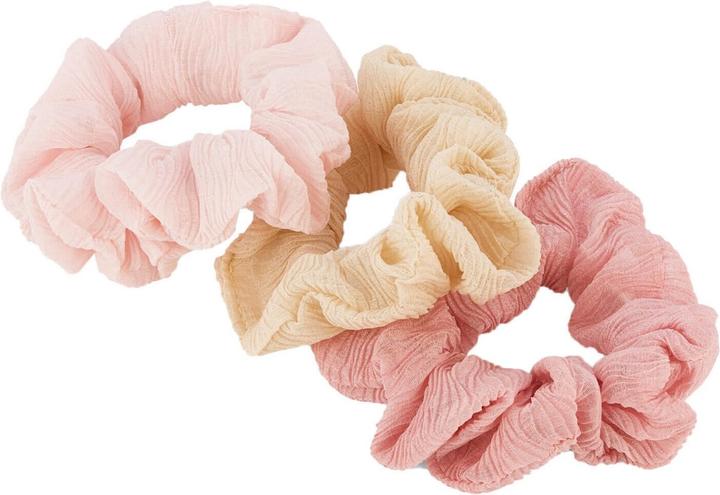 Trisa Body Mind and Soul Scrunchie Yoga Chiffon Rosa