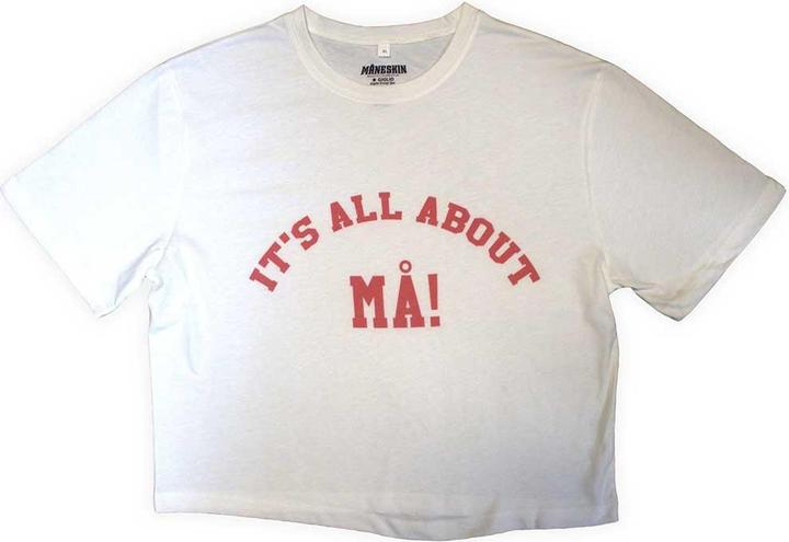 Actual product image Maneskin Its All About MA! Crop Top (Girlie) (XXL)