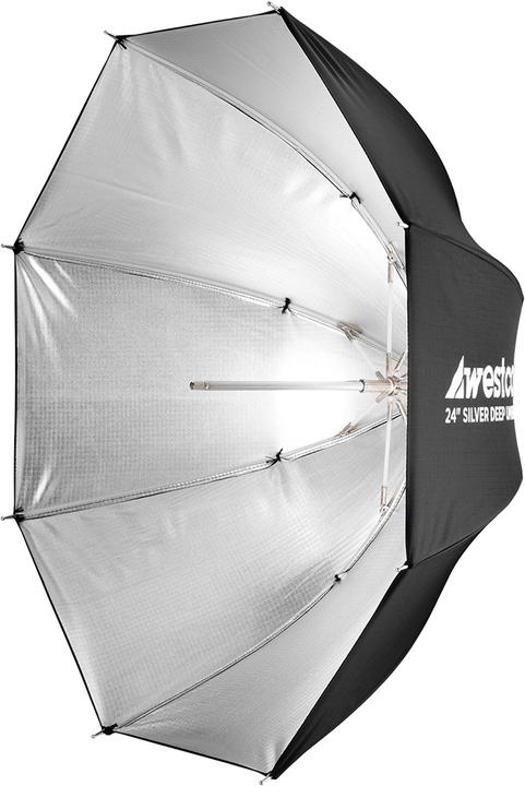 Actual product image Westcott Deep Umbrella Zilver Bounce (24") (Umbrella)