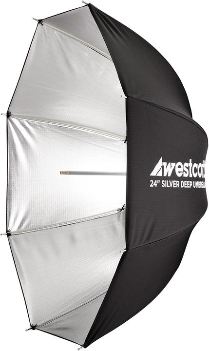 Actual product image Westcott Deep Umbrella Zilver Bounce (24") (Umbrella)