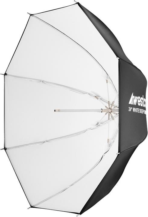 Actual product image Westcott Deep Umbrella White Bounce (24")