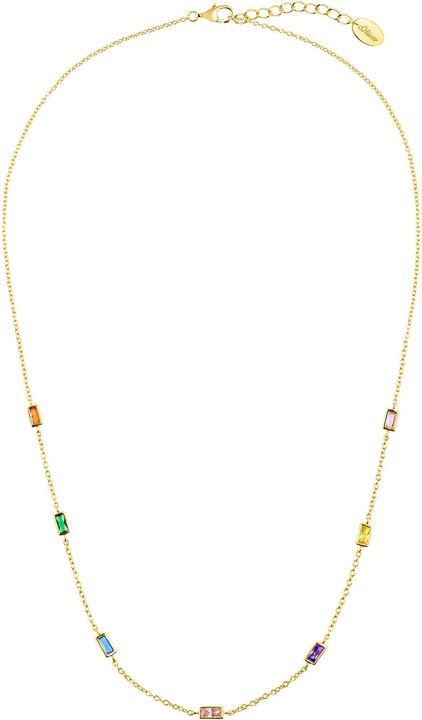 Immagine prodotto S.Oliver Collana da donna, argento 925, zirconi (sintetici) (Argento 925, 42 cm)
