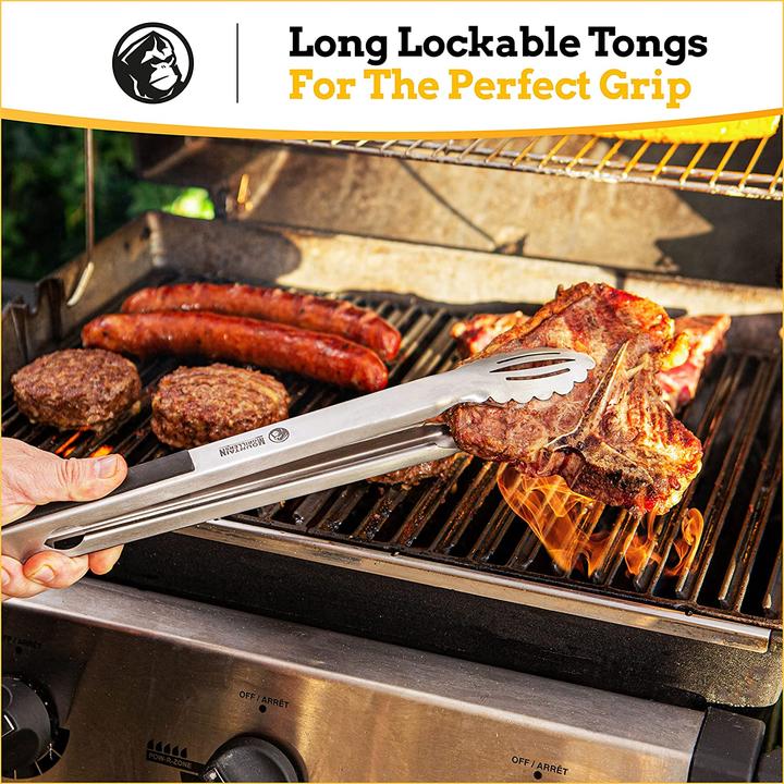 Image du produit Mountain Grillers Set d'ustensiles de barbecue, 3 pièces