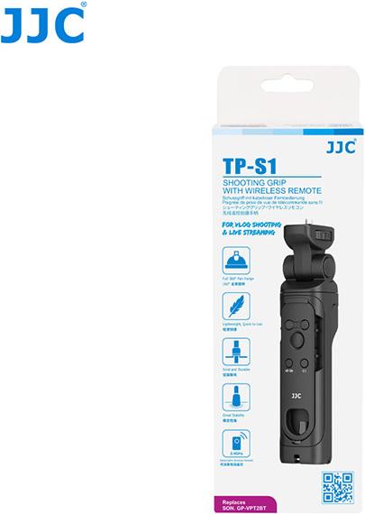 Actual product image JJC TP S1 Shooting Grip with Wireless Remote (replaces Sony GP VPT2BT shooting grip)