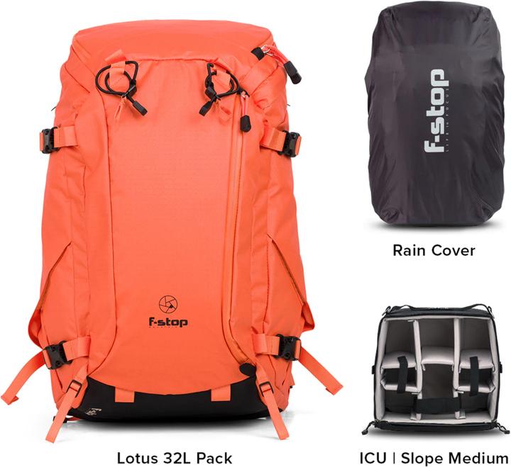 F-Stop Lotus Essentials Bundle Nasturtium (Orange) (32 l)