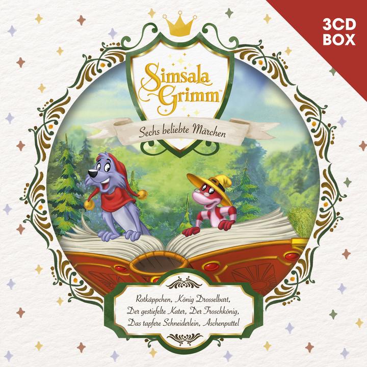 Image du produit SimsalaGrimm - Six contes de fées populaires 1. coffret de pièces radiophoniques