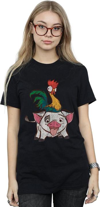 Immagine prodotto Disney Moana Hei Hei And Pua Maglietta Ampia Donna (XL)
