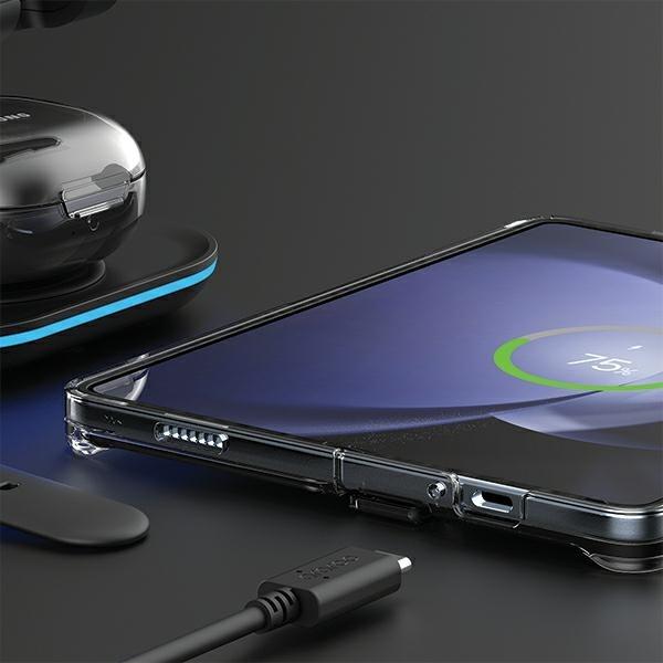 Actual product image Araree case Nukin 360 Sam Z Fold5 F946 przeźroczysty-matowy/clear matt AR20-01763C (Samsung Galaxy Z Fold5)