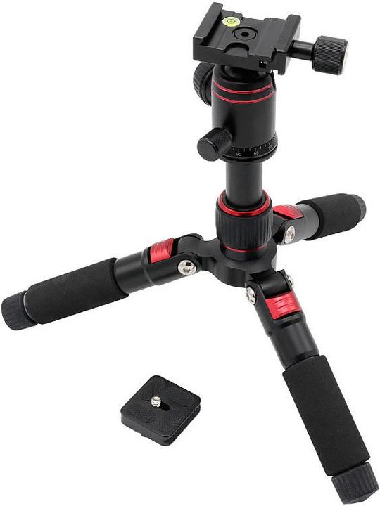 Actual product image Caruba Compactstar 51 Table Low (Zwart / Rood)