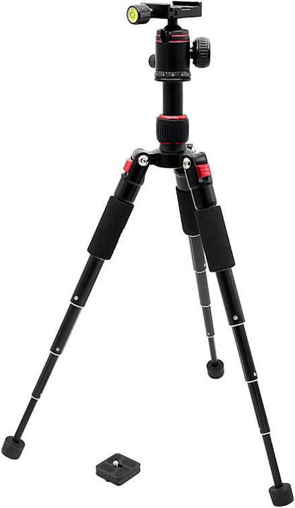 Actual product image Caruba Compactstar 51 Table Low (Zwart / Rood)