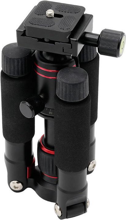 Actual product image Caruba Compactstar 51 Table Low (Zwart / Rood)