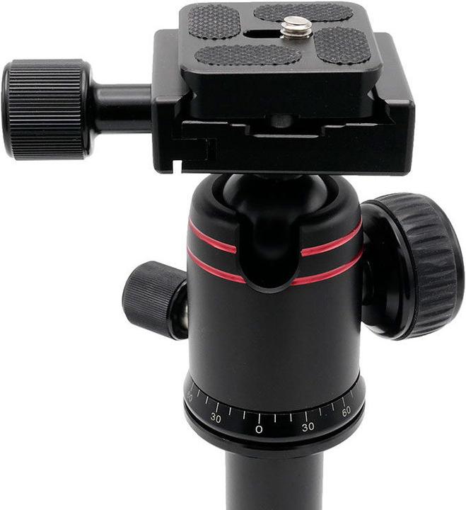Actual product image Caruba Compactstar 51 Table Low (Zwart / Rood)