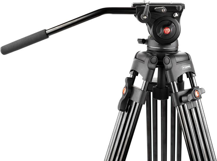 Immagine prodotto Caruba Videostar 180 Pro Videostatief + vloeistof gedempte kop