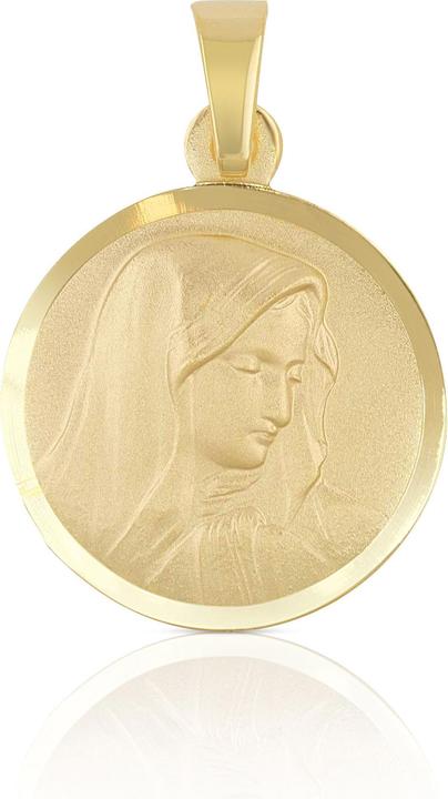 Muau Medaille Dolorosa (750/18K Gelbgold)