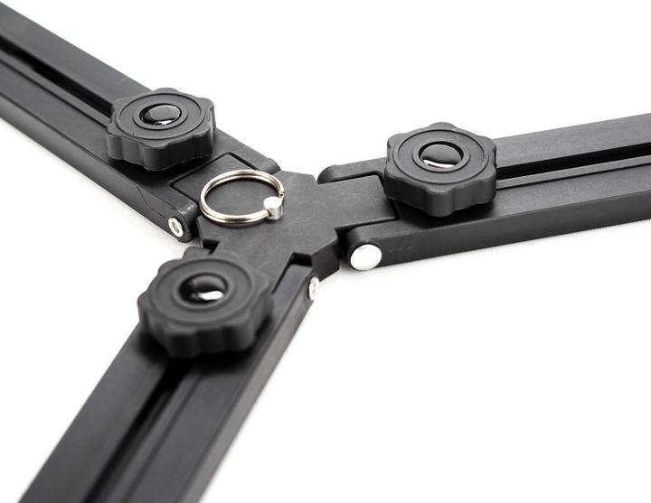 Produktbild Caruba Videostar 188 Pro Videostatief + vloeistof gedempte kop en Spreader (Metall)