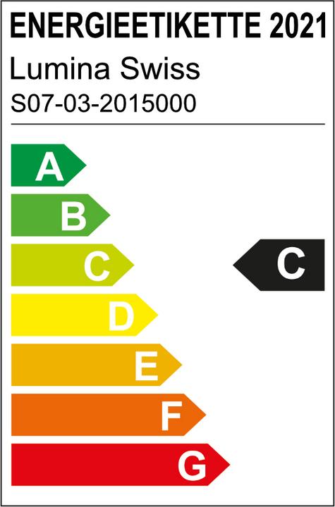 Energie-Label Lumina Swiss LED-Streifen 5m UHD 4400lm/m 27W/m RA90 Warm-Weiss 3000K Profi 24V (Warmweiss, 500 cm, Indoor)