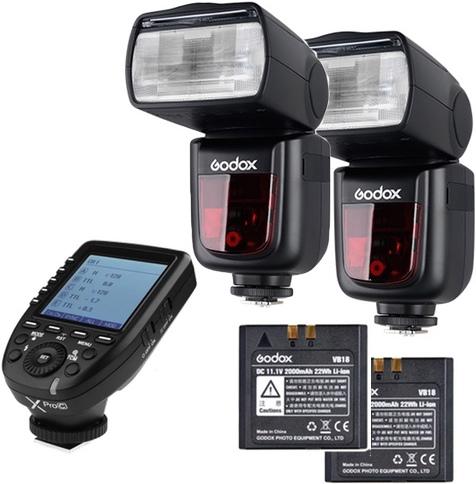 Image du produit Godox Kit déclencheur Speedlite V860II Olympus/Panasonic Duo X PRO (Godox)