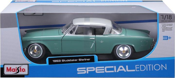 Produktbild Maisto Studebaker Starline 1953 1/18 grün