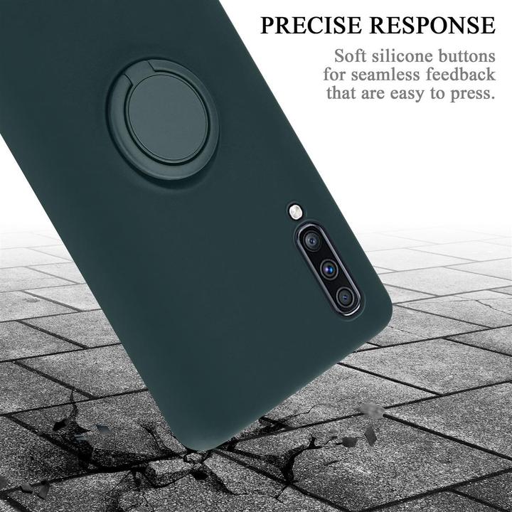 Image du produit Cadorabo Coque TPU Liquid Ring Silicone Case (Samsung Galaxy A70, Samsung Galaxy A70S)