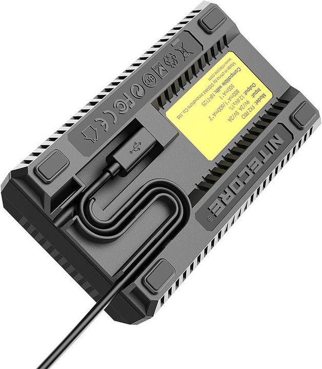 Produktbild Nitecore FX2 PRO - für Fuji Cameras (Kamera Akku Ladegerät)