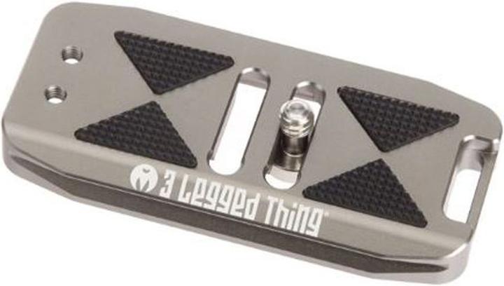 Produktbild 3 Legged Thing 85mm Base Plate with screen slope and strap connector. Compatible with Arca Swiss Grijs