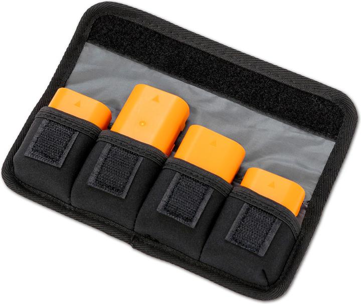 Produktbild Caruba Battery Holder Pro 4 stuks Grijs