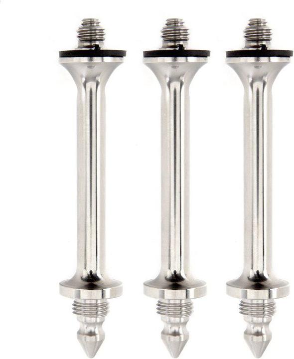 Actual product image 3 Legged Thing VANZ Set of 3 Combine Spikes & Rubber Feet(1/4" 20 screws and 3/8" compatible)