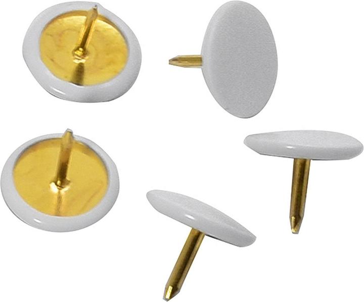 Produktbild Easy Work Heftzwecken weiss 100 Stück (12 Stück, 12 mm)