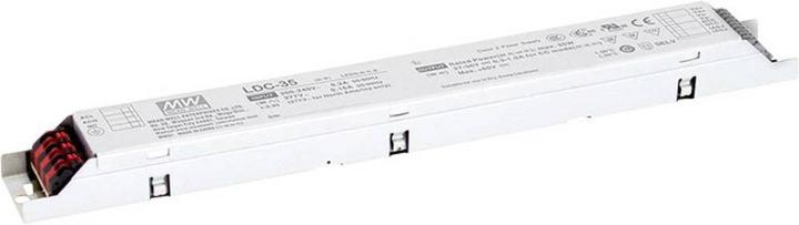 Immagine prodotto MeanWell LDC-35B - Trasformatore LED, 35 W, 27-56 V DC, 1000 mA, dimmerabile
