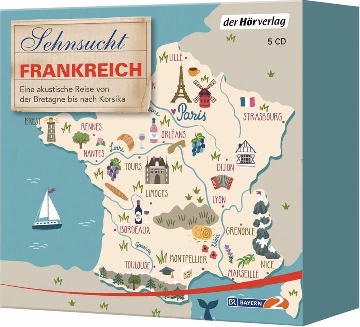 Produktbild Sehnsucht Frankreich (Thomas Grasberger, Manfred Schuchmann, Till Ottlitz, Francine Singer, Deutsch)